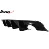 Dodge Charger 2020-2023 Paraurti posteriore più diffusore posteriore IKON nero P