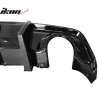 Dodge Charger 2020-2023 Paraurti posteriore più diffusore posteriore IKON nero P