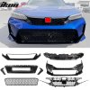 Honda Civic Hatchback Type R Style 2022-2024 Predný nárazník a horná mriežka