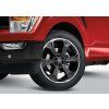 Ford F-150 Jeu de roues 22" noir avec finition usinée
