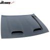 Dodge Challenger 2008-2023 Capot aluminium noir