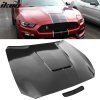 Ford Mustang 2Dr 2015-2017 Capot style GT350 en aluminium