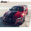 Ford Mustang 2015-2017 Capó estilo GT500, negro, aluminio