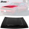 Dodge Challenger 2008-2023 Capot noir, aluminium, style Demon