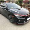 Honda Civic 2/4/5Dr 2016-2020 Capot type R, acier non peint
