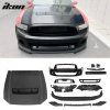 Ford Mustang GT500 Style 2010-2014 Capot, contour de calandre