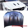 Mercedes Benz W204 C-Class 2012-2014 Capó negro CF plus luces de circulación diurna de proyector