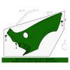 Panel Chevrolet Corvette C8 84763950, 84828702, 85120400