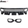 Dodge Charger 2015-2023 Grille de calandre noire non peinte