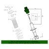 Chevrolet Corvette C8 B (S)Absorbedor 84738087, 84884798, 85644576, 86806226