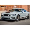 Ford Mustang Mach 1 2021-2023 Kühlergrill Schwarz mit LED-Licht ABS