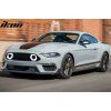 Ford Mustang Mach 1 2021-2023 Parrilla delantera negra con luz LED ABS