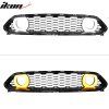Ford Mustang Mach 1 2021-2023 Grille de calandre noire avec éclairage LED ABS