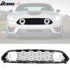 Ford Mustang Mach 1 2021-2023 Parrilla delantera negra con luz LED ABS