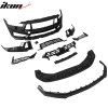 Ford Mustang 2024-2025 Kit de conversion de grille de calandre style Dark Horse PP