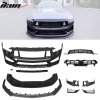 Ford Mustang 2024-2025 Mřížka masky chladiče sada pro přestavbu ve stylu Dark Horse PP