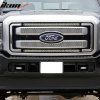 Ford F250 350 450 2011-2016 Grille de calandre maillée platine