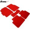 Acura Integra 1994-2001 Tapis de sol textile jeu de 5 pièces rouge nylon