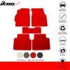 Acura Integra 1994-2001 Tapis de sol textile jeu de 5 pièces rouge nylon