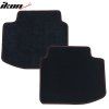 Honda Civic 2Dr 3Dr 4Dr 1996-2000 Textilní koberce nylon černá s EK logem