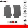 Chevrolet Corvette 1997-2004 Tapis de sol textile jeu de 2 pièces nylon gris