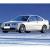 BMW E46 3-Series 2001-2006 BMW M3 Coupe 1999-2005 Textilní koberce nylon černá s třemi proužky