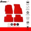 Honda Civic 1992-1995 Textilní koberce 4dílná sada nylon červená