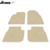 Saab 9-3 2003-2011 Tapis textile jeu de 4 pièces nylon beige