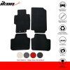 Acura TSX 2004-2008 Tapis de sol textile jeu de 4 pièces noir, nylon
