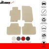 Acura TSX 2004-2008 Textilní koberce 4dílná sada béžová,  nylon