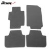 Acura TSX 2004-2008 Tappetini in tessuto set da 4 nero, nylon