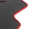 Acura TSX 2004-2008 Tapis textile jeu de 4 pièces rouge, nylon