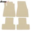 Ford Mustang 2005-2009 Tapis textile set de 4 pièces nylon beige