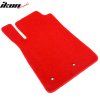 Ford Mustang 2005-2009 Tapis textile jeu de 4 pièces nylon rouge