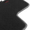BMW E60 5-Series Sedan 2005-2010 Tapis textile nylon gris
