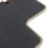 BMW E60 5-Series Sedan 2005-2010 Tapis textile nylon gris