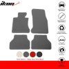 BMW E60 5-Series Sedan 2005-2010 Tapis textile nylon gris