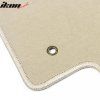 Chevrolet Corvette C6 2005-2013 Tapis textile jeu de 2 pièces nylon beige