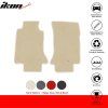 Chevrolet Corvette C6 2005-2013 Tapis textile jeu de 2 pièces nylon beige