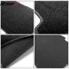 BMW E70 X5 2007-2012 Alfombrillas textiles nylon negro