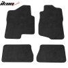 Chevrolet Silverado GMC Sierra Crew Cab 2007-2013 Tapis de sol textile ensemble de 4 pièces nylon noir