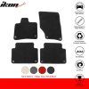 Audi Q7 2007-2015 Tapis de sol textile nylon noir