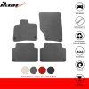 Audi Q7 2007-2015 Tapis de sol textile nylon gris