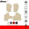 Jeep Liberty 2008-2013 Tapis de sol textile jeu de 4 pièces nylon beige