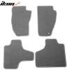 Jeep Liberty 2008-2013 Tapis textile jeu de 4 pièces nylon gris