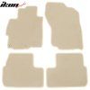 Mitsubishi Lancer 2008-2017 Tapis textile jeu de 4 pièces nylon beige