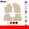 Mitsubishi Lancer 2008-2017 Textilní koberce 4dílná sada nylon béžová