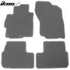 Mitsubishi Lancer 2008-2017 Tapis de sol textile jeu de 4 pièces nylon gris