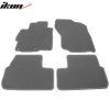 Mitsubishi Lancer 2008-2017 Tapis de sol textile jeu de 4 pièces nylon gris