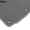 Mitsubishi Lancer 2008-2017 Tapis de sol textile jeu de 4 pièces nylon gris